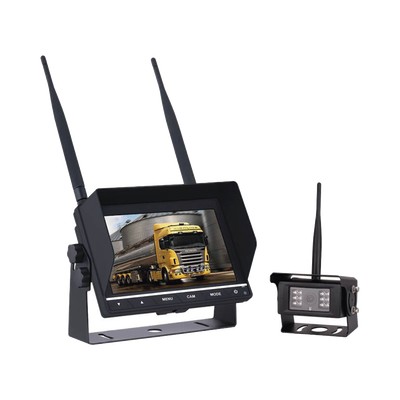 Sistema Profesional Inalámbrico de Cámara de Reversa Infrarroja y Monitor de 7