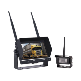 Sistema Profesional Inalámbrico de Cámara de Reversa Infrarroja y Monitor de 7