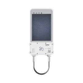 Rastreador satelital 4G LTE /Candado inteligente de seguridad para cajas de tractocamión / carga solar / desbloqueo local (RFID) y remoto / fijación magnética / alarma anti sabotaje/ Batería de 14,400 mAh