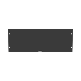 Tapa Ciega Para Rack Estándar de 19in, Plano, de Acero, 4UR, Color Negro
