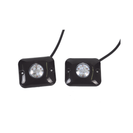 Estrobos Ocultos de 12 LED, Color Claro