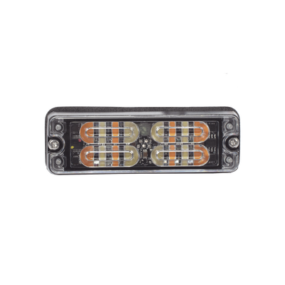Luz Perimetral, 12 LED Ultra Brillantes, Color Rojo / Claro