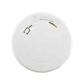 Detector Combo de Humo/CO, Autónomo, Batería Sellada de Litio de 10 años, No Requiere Panel, Diseño Ultra Delgado, No Requiere Cableado
