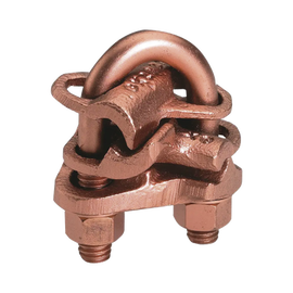 Conector mecánico para 2 cables en forma de cruz para  ranura A calibre mínimo 4 sol- 2/0 tre y ranura B 4 sol - 2/0 tre.