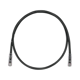 Cable de Parcheo TX6, UTP Cat6, 24 AWG, CM, Color Negro, 6 ft.