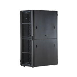 Gabinete FlexFusion para Centros de Datos, 45 UR, 800 mm de Ancho, 1200 mm de Profundidad, Fabricado en Acero, Color Negro