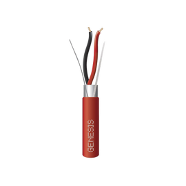 Bobina de 152 Metros 2 X 16 AWG Blindado PLENUM para Alarmas de Incendio