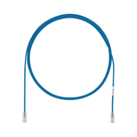 Cable de Parcheo UTP Cat6A, CM/LSZH, Diámetro Reducido (28AWG), Color Azul, 22ft