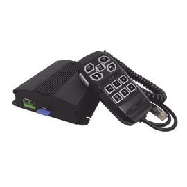 Sirena Vehicular de 100W de Potencia, Con Controlador Unimando Para Control de Tonos, 4 Salidas Auxiliares y Microfono