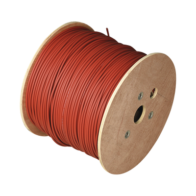 Carrete de 500 Metros / Cable Fotovoltaico Rojo  / Material COBRE / 6mm² (10AWG) / 2000 Vcc