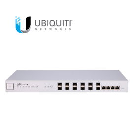 UniFi Switch 16 XG, Capa 2 de 12 puertos SFP+ 10 Gb + 4 puertos 10G Base-T (RJ-45)