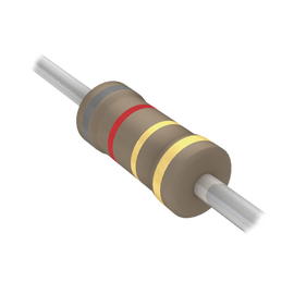 Resistencia Axial de Película de Carbón de 8.2 Ohm, 1/4 Watt, 5%