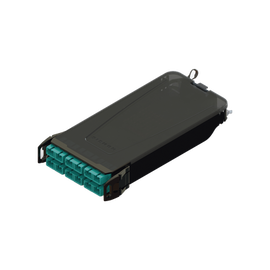 Cassette para empalme (Fusión) LightVerse, Hasta 12 fibras, Conectores  SC/UPC 