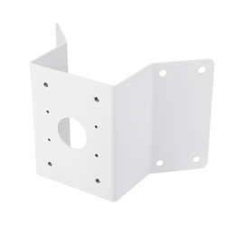 Adaptador de esquina compatible con montaje de pared SBP-300WM1, SBP-300WMW1 para domos fijos y PTZ Wisenet