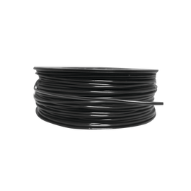 Bobina de 152 Metros de Cable Detector de Calor, Temperatura Fija 235° C, Recubrimiento de Nylon Negro para Aplicaciones en Exterior, con Guía Acerada
