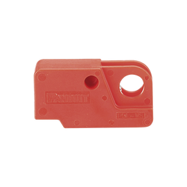 Dispositivo de Bloqueo LOTO para Interruptores Eléctricos de Palanca, de 15.2 x 22.3 mm, Color Rojo