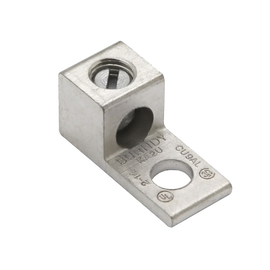 Terminal Universal de Aluminio/ 1 Orificio para Calibre  14- 6 AWG / Perno de 1/4