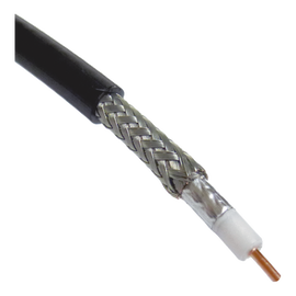 Carrete de 305m de Cable Coaxial RG-58, 50 Ohms con Conductor Sólido de Cobre