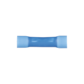 Conector de Empalme a Tope, Para Cables de 16 a 14 AWG, De Vinilo Aislado, Color Azul, Paquete de 50 Piezas