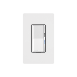 (Caseta Wireless) Atenuador de pared. Aumenta/Disminuye Intensidad de Iluminación.  No requiere cable neutro. 150W LED / 600W INC/HAL