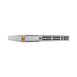 Switch Stackeable Capa 3, 24 puertos 1/2.5/5/10G RJ45, 4 x 40G/100G QSFP+/QSFP28, 1 ranura de expansión