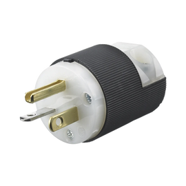 Clavija Entrada Recta/ 20 A 125 V/ 2 Polos 3 Hilos/ Nema 5-20 P/ Grado Industrial- Comercial.