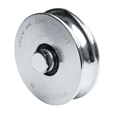 Rueda de 10 cm SIN Soporte / Soporta hasta 425 kg / Canal Tipo 