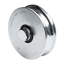 Rueda de 10 cm SIN Soporte / Soporta hasta 425 kg / Canal Tipo 