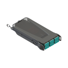 Cassette para empalme (Fusión) LightVerse, Hasta 24 fibras, Conectores  LC/UPC 
