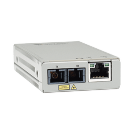 Convertidor de medios fast ethernet a fibra óptica, conector SC, multimodo (MMF), distancia hasta 2 km