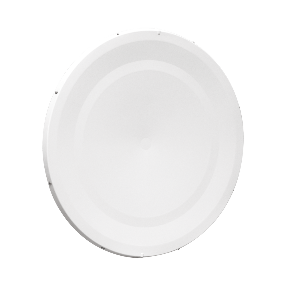 Antena direccional de 3 ft, frecuencia de (4.9 a 6.1 GHz), Ganancia de 32 dBi, Soporte de acero inoxidable, polaridad en 90 ° y 45 °, incluye montaje.