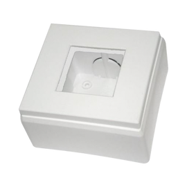 Caja de Superficie para Modulos de Ibernex, Incluye Marco Embellecedor NX9003