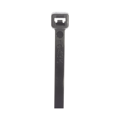Cincho de Nylon 6.6 StrongHold™, 533mm largo x 7.6mm ancho, Color Negro Exterior, Resistente a Rayos UV, Paquete de 100pz