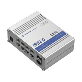 Switch Industrial No-Administrable 8 puertos Gigabit, 2 SFP 1G