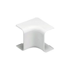 Esquinero interior, para uso con canaleta LD5, material ABS, Color Blanco Mate