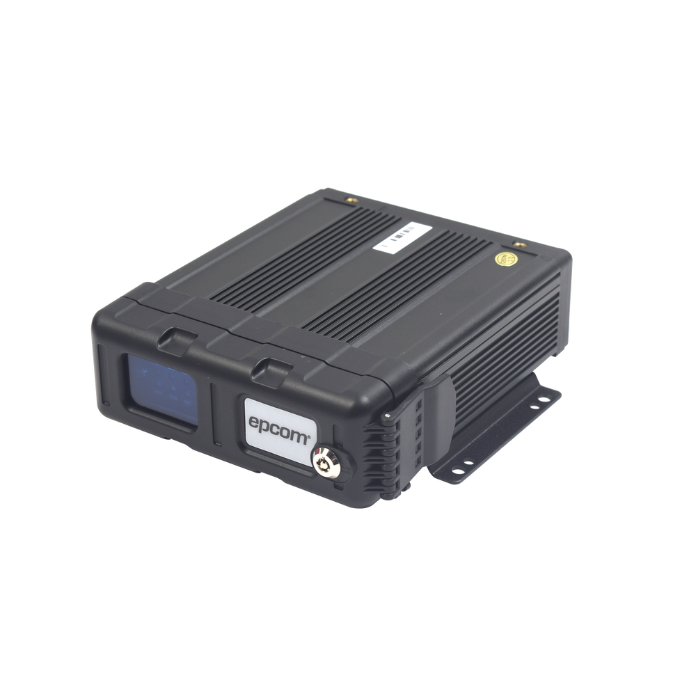 DVR móvil tribrido / no soporta transmisión de vídeo remota / almacenamiento en memoria SD / 4 canales AHD hasta 2MP + 1 canal IP hasta 2MP / compresión de vídeo H.265 /