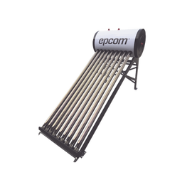 Bóiler Solar de Baja Presión con 9 Tubos de Vacío de 90 L, Resistentes a Granizo de Hasta 25 mm/ l , Incluye Anodo de Magnesio