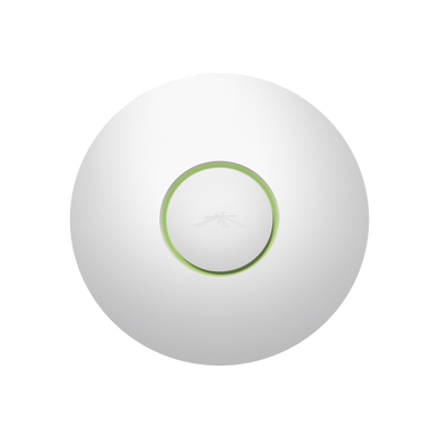 UAP-PRO UniFi, 802.11 a/b/g/n (2.4 y 5 GHz simultáneos).