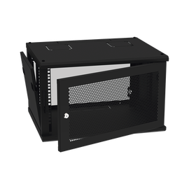 Gabinete de Pared Fijo, Puerta Perforada, Rack 19