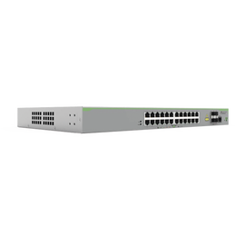 Switch Administrable CentreCOM FS980M, Capa 3 de 24 Puertos 10/100 Mbps + 4 SFP Gigabit