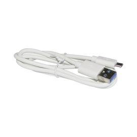 Cable programador y cargador USB a Micro USB color blanco