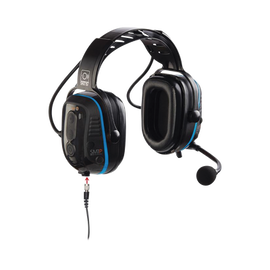 Audífonos inteligentes tipo diadema de uso rudo con filtrado de ruido, con bluetooth, comunicación de corto alcance, IS para radios de 2 vías Digitales y Análogos