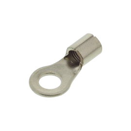Terminal de Ojo No. 10, sin Forro para Alambre AWG 10-12.