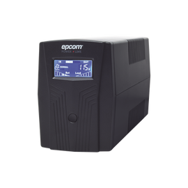 UPS NO BREAK 850VA/510W a 220V con 8 contactos NEMA 5-15R con pantalla LCD y protección RJ45/USB