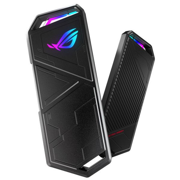 ASUS ROG Strix Arion - Caja de almacenamiento - M.2 - M.2 NVMe Card - USB 3.2 (Gen 2) - negro