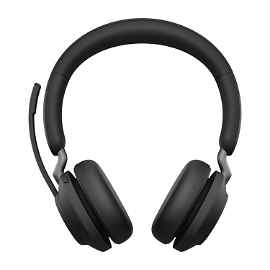 Jabra Evolve2 65 UC Stereo - Auricular - en oreja - Bluetooth - inalámbrico - USB-C - aislamiento de ruido - negro