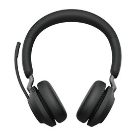 Jabra Evolve2 65 UC Stereo - Auricular - en oreja - Bluetooth - inalámbrico - USB-C - aislamiento de ruido - negro
