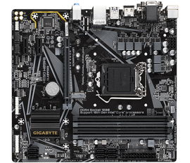 Gigabyte B460M DS3H - 1.0 - placa base - micro ATX - Socket LGA1200 - B460 Chipset - USB 3.2 Gen 1 - Gigabit LAN - Tarjeta gráfica (CPU necesaria) - HD Audio (8-canales)