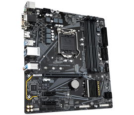 Gigabyte B460M DS3H - 1.0 - placa base - micro ATX - Socket LGA1200 - B460 Chipset - USB 3.2 Gen 1 - Gigabit LAN - Tarjeta gráfica (CPU necesaria) - HD Audio (8-canales)