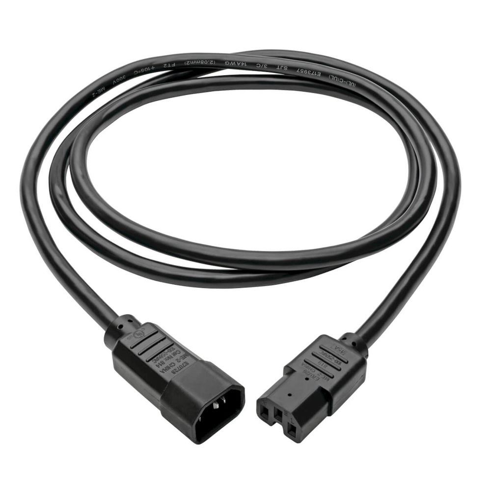 CABLE TRIPP LITE P018-006 POWER EXT. C15 A C14 100-250V 15A 6FT 1.8M BLACK CABLE TRIPP LITE P018-006 POWER EXT. C15 A C14 100-250V 15A 6FT 1.8M BLACK